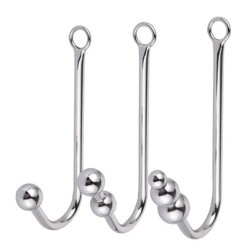 Beaded Anal Hook 5334 Cuffs and Elegant with Collar 0220